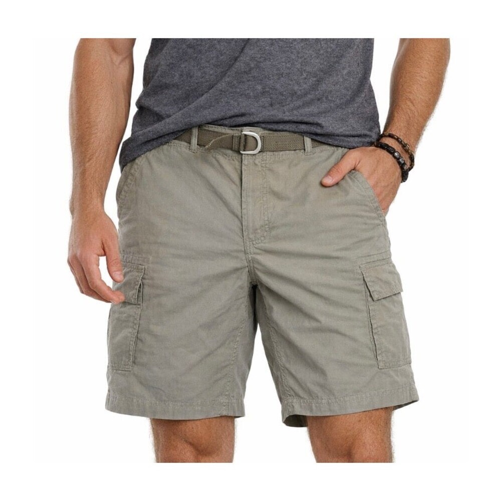 Horny Toad cargo shorts Toad & Co olive green multi pockets utility SZ XL
